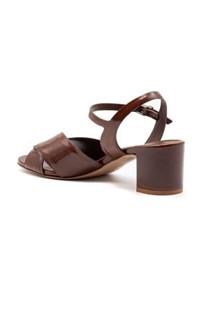 Sandalo in pelle marrone DEL CARLO | 12120VETROCAFFE